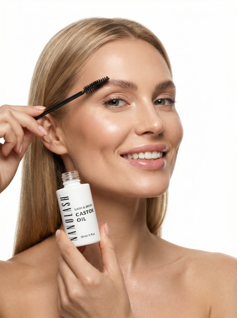 nanolash castorolie wenkbrauwen